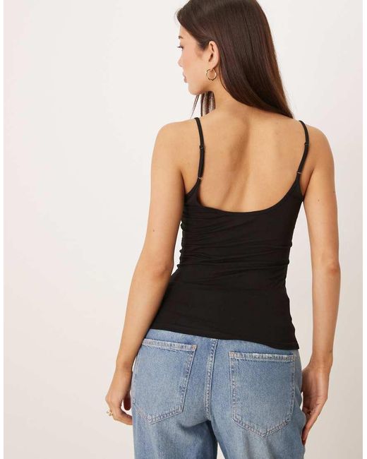 Gina Tricot Blue Strap Singlet Top