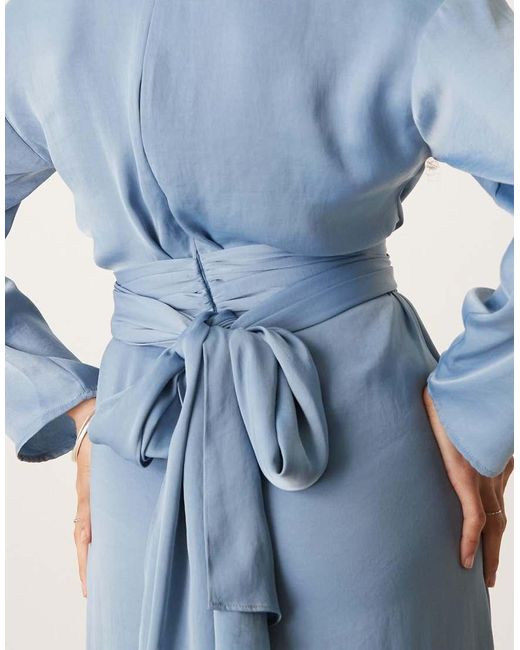 Vestito Lungo di ASOS in Blue
