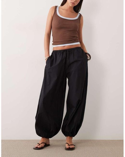 Cotton On Black Rio Balloon Pant