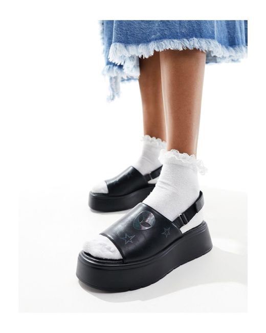 Koi Footwear Blue Koi – departed aliens – sandalen