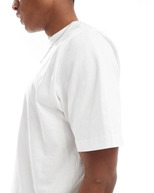 Cotton On White Boxy Oversized T-shirt for men