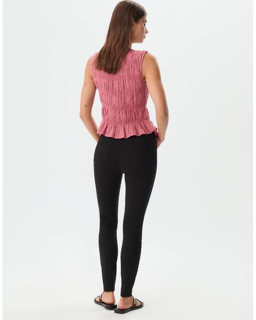 Stradivarius Red Tall Super High-Waist Jeans