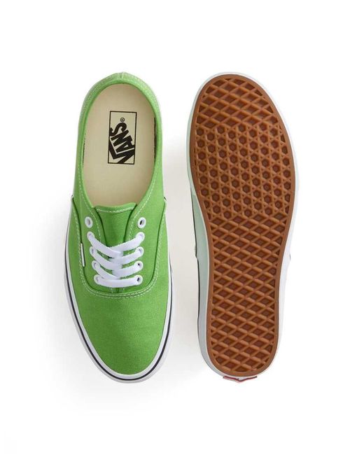 Vans Green Authentic