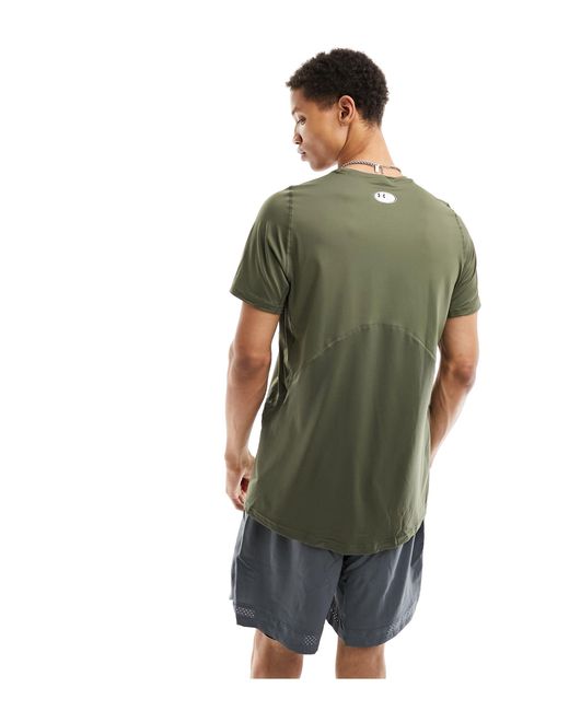 Camiseta entallada heat gear armour Under Armour de hombre de color Green