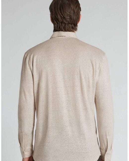 Intimissimi Natural 100% Soft Linen Shirt for men