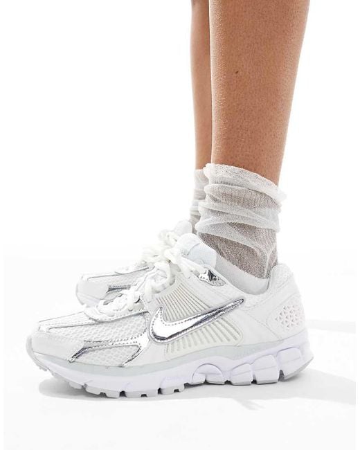 Nike White Zoom Vomero 5 Trainers