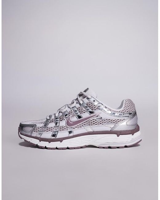 Nike Gray P-6000 Unisex Trainers
