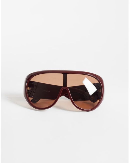 ASOS Brown Oversized Aviator