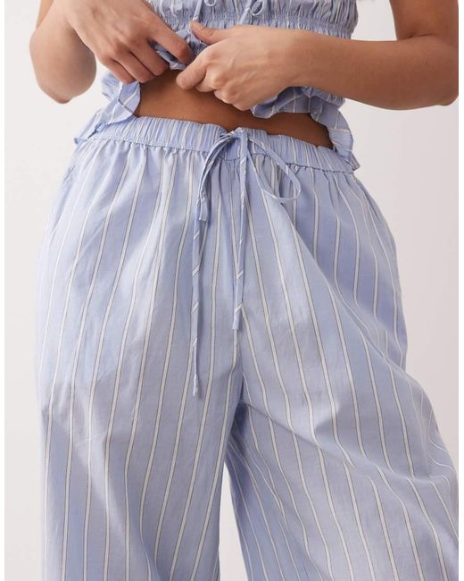 Nia Blue Khonny Wide Leg Trouser