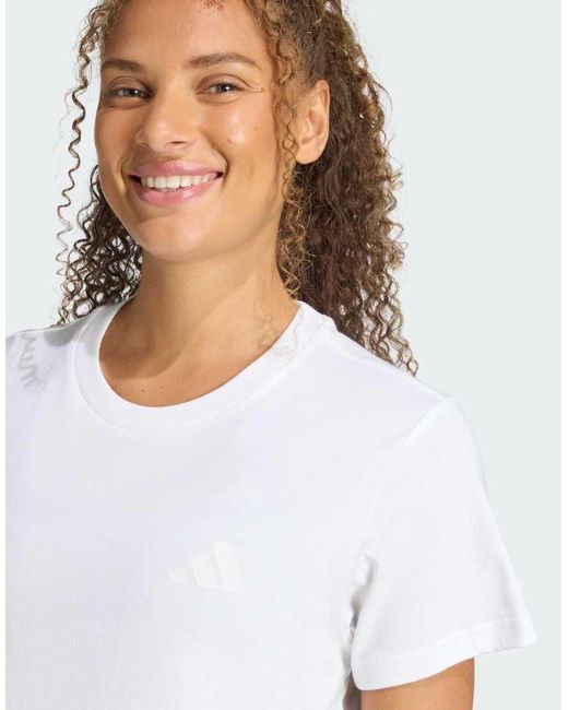 Adidas Originals White Terrex Mountain Graphic T-Shirt