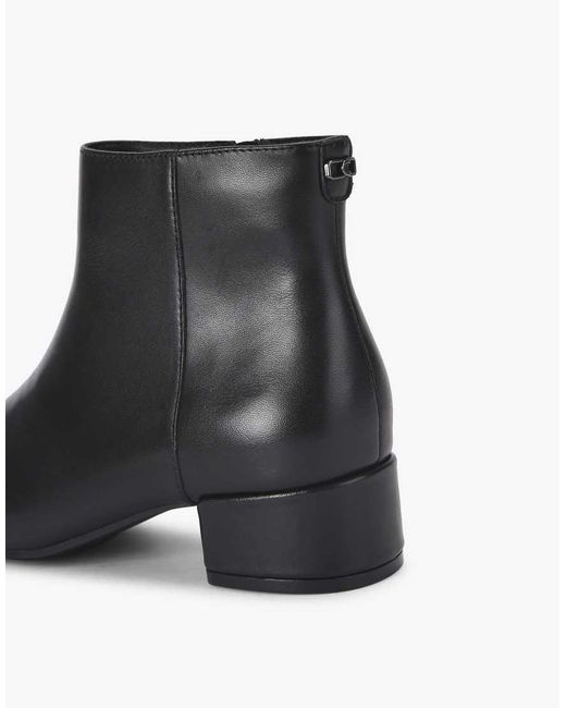 Carvela Kurt Geiger Black Gaia Low Ankle Boots