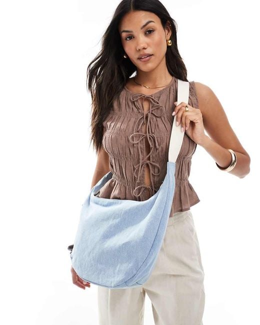 Levi's White Brooklyn Medium Shoulder Bag