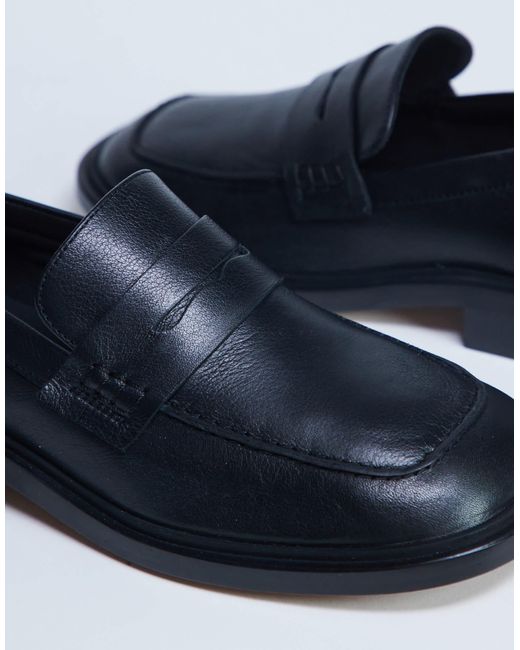 TOPSHOP Blue – cole – loafer aus hochwertigem echtleder