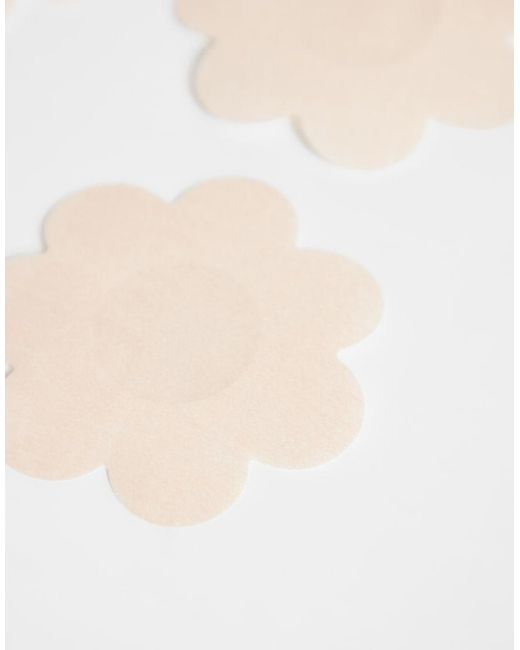 ASOS Natural 3-pack Fabric Nipple Covers