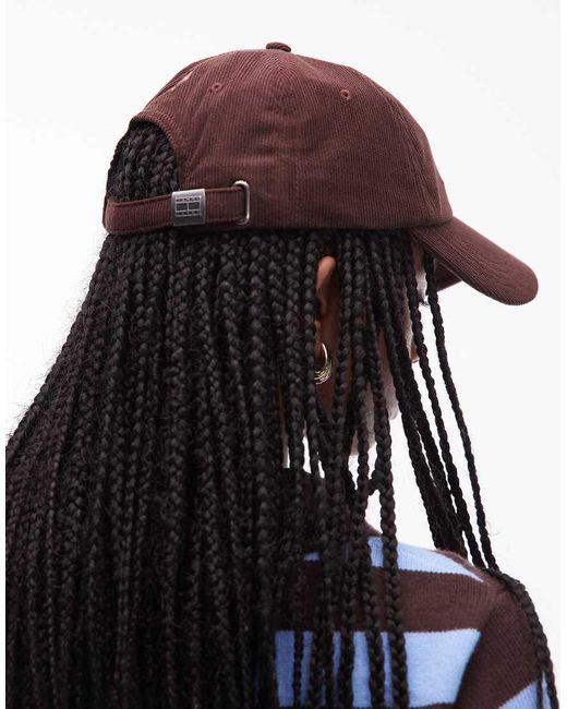 Tommy Hilfiger Purple Script Logo Cap