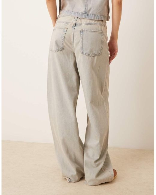 JJXX Natural Co-ord Kyoto baggy Jeans