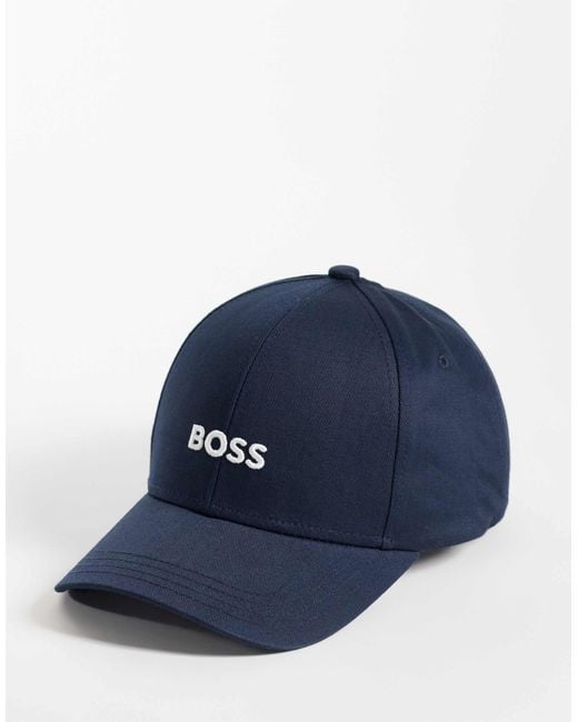 Boss Blue Boss Zed Logo Baseball Cap for men