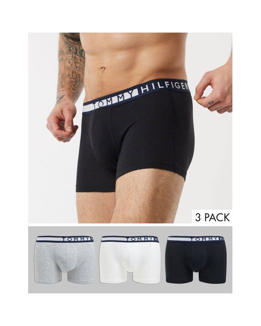 tommy hilfiger 3 pack tommy trunks