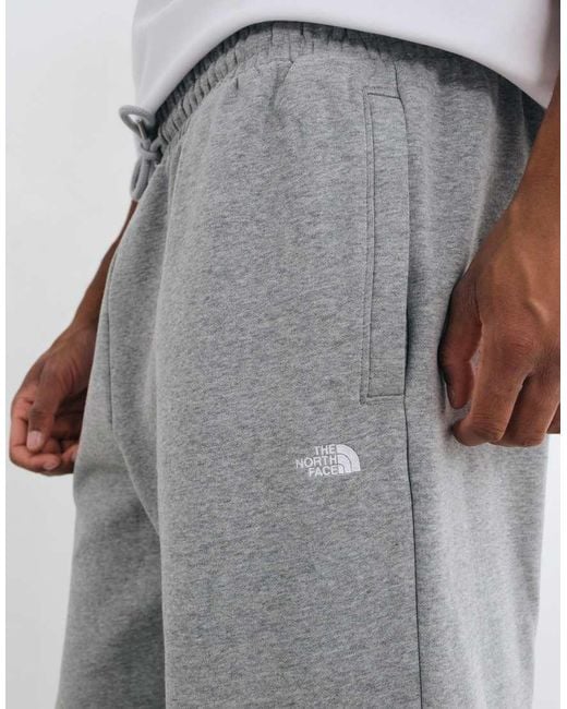 The North Face Gray Essential Simple Dome Relaxed Trousers for men