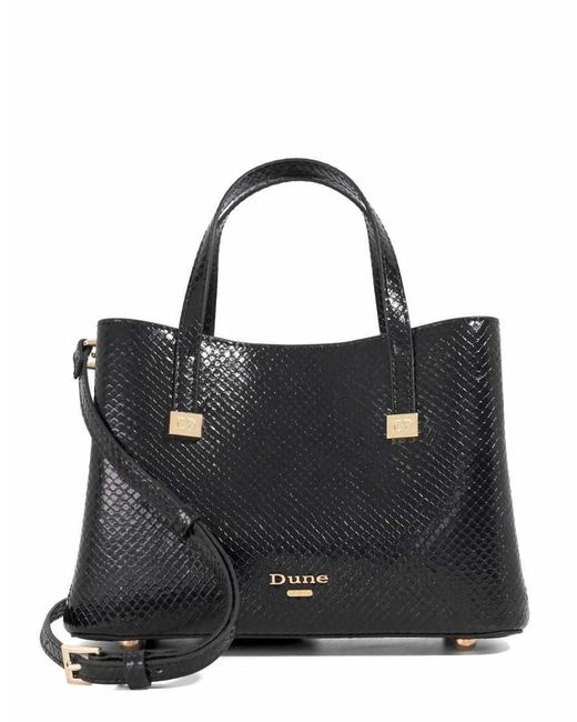 Dune Black Dominantly Tote Bag