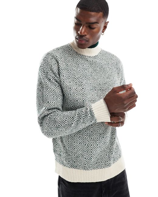 Native Youth – oversize-pullover in Gray für Herren