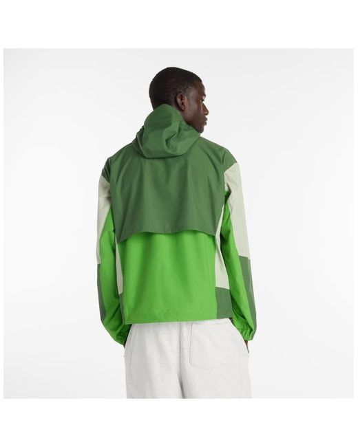 New Balance Green Rc Waterproof Jacket for men