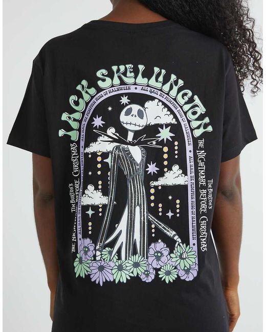 Skinnydip London Black London Nightmare Before Christmas Night Dress