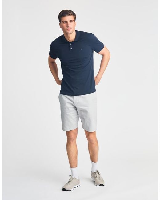 French Connection White 2 Pack Cotton Chino Shorts for men