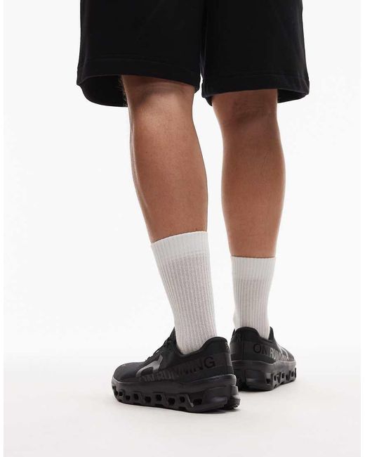 On Shoes Black Cloudmster 1 Running Trainers for men
