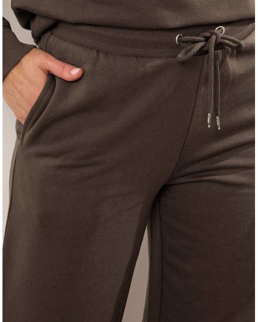 Long Tall Sally Brown Wide Leg Joggers