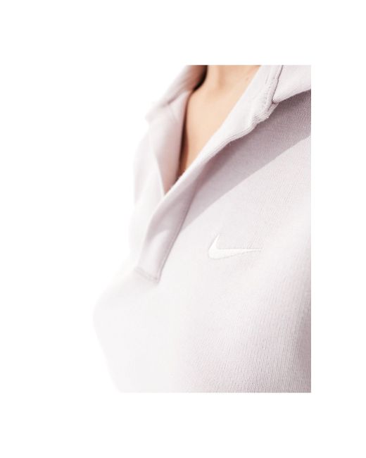 Nike White – essentials – polo-t-shirt