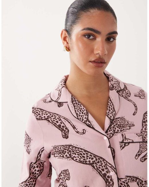 Chelsea Peers Pink Maternity Jersey Nightshirt