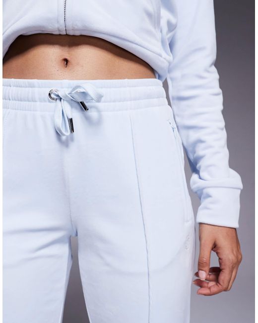 Juicy Couture Blue – jogginghose aus velours