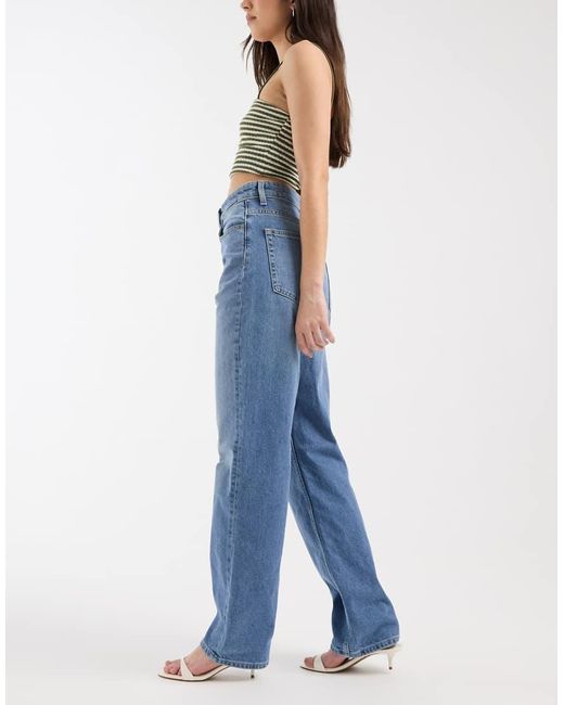 Tommy Hilfiger Blue Layla High Rise Slim Straight Fit Jeans