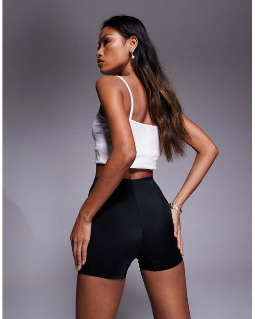 Bye Bra Blue Invisible Mid Waist Light Support Shortie
