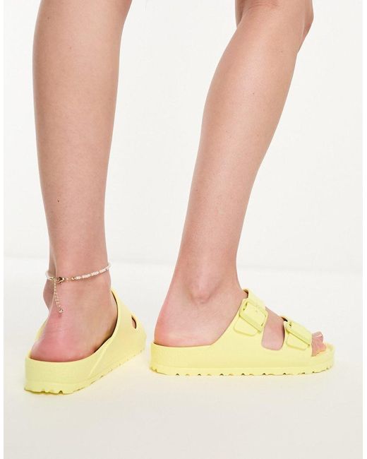 Birkenstock Yellow Arizona Eva Sandals