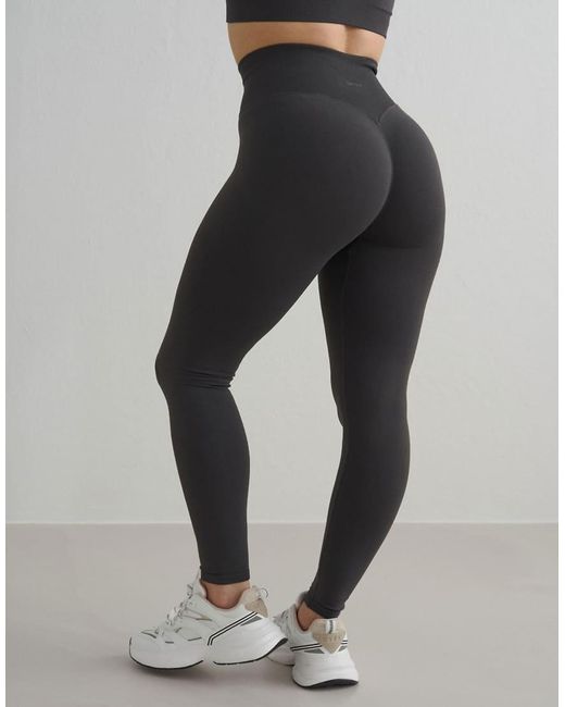 Leggings Senza Cuciture Ombra di Aim'n in Gray
