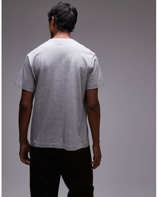 ARKET – schweres t-shirt aus jersey in Gray für Herren