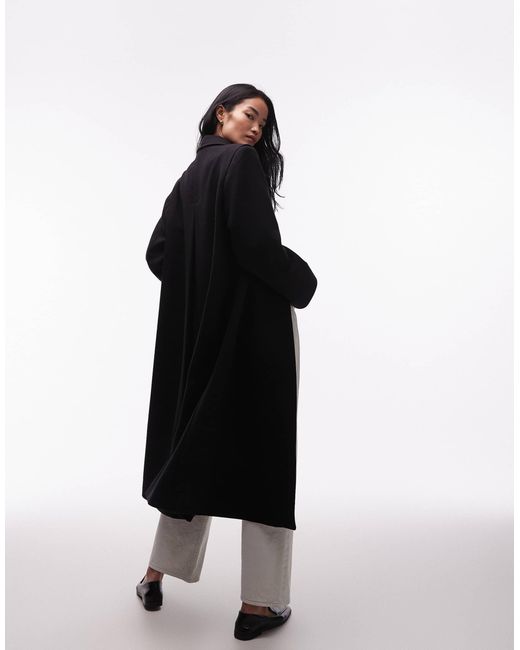 & Other Stories White – maxi-mantel aus wollmix