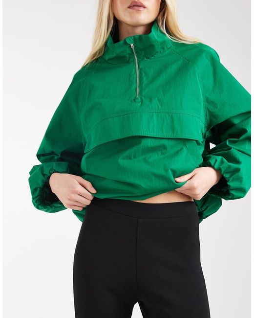 ASOS Green leggings With White Side Stripe