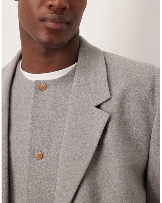 Giacca Da Abito Oversize Extra Larga di ASOS in Brown da Uomo