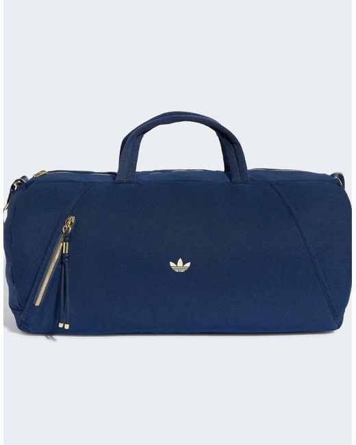 Adidas Originals Blue Adidas Og Sport Duffel Bag Medium