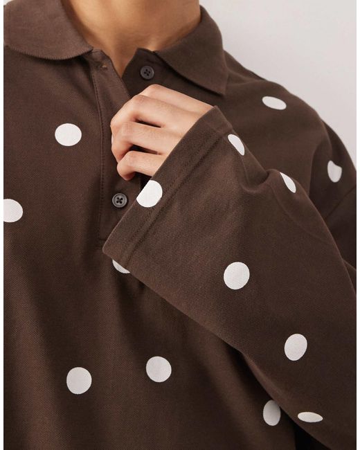 Polo Monki en coloris Brown