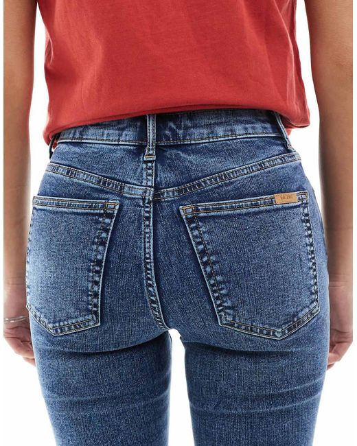 ASOS Blue Asos Design Petite Ultimate Skinny Jean