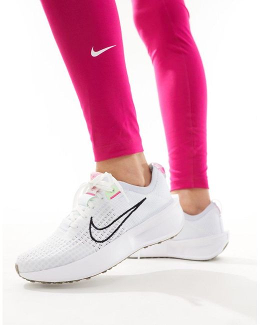 Nike Pink Interact Run Trainers