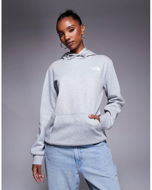 The North Face Gray – simple dome – kapuzenpullover
