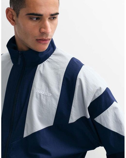 Adidas Originals Blue Munich Woven Track Top