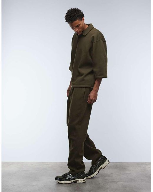 ASOS Green Straight Leg Trackies for men