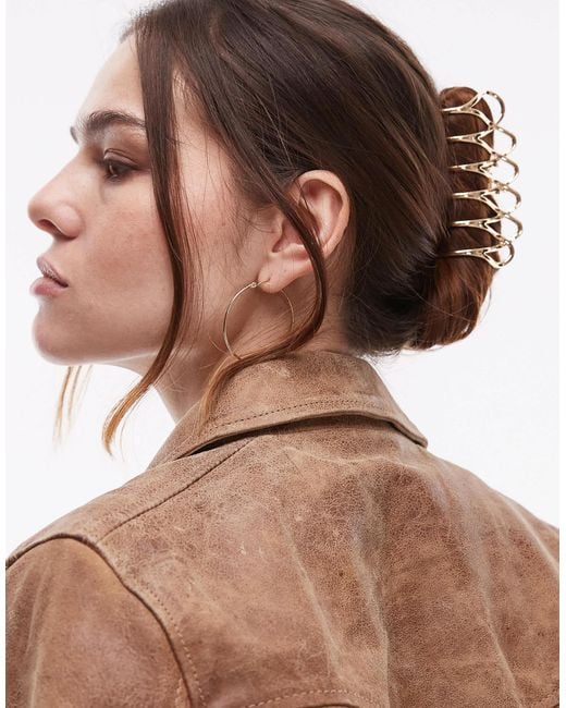 & Other Stories Brown – e haarklammer mit twist-detail