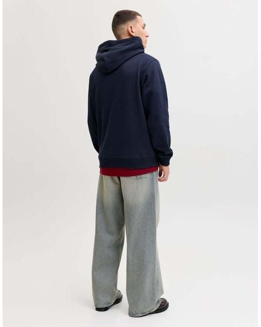 Jack & Jones Blue Hoodie for men